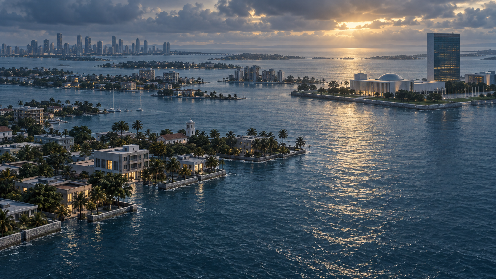 UN General Assembly addresses existential threat of rising sea levels